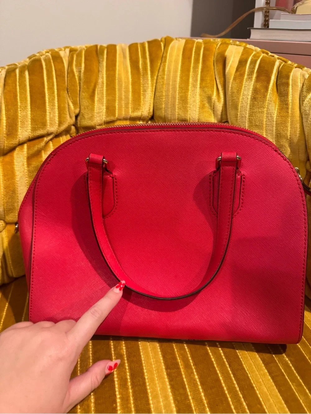kate spade Hot Pink Dome Satchel